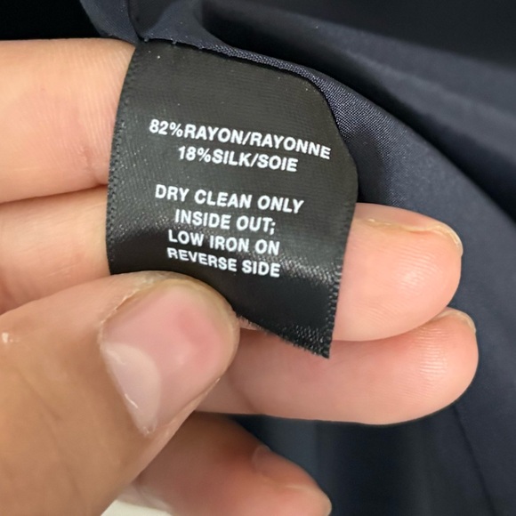 Lafayette 148 New York Women's Cecily Velvet Jacket Color Ink - Picture 5 of 7